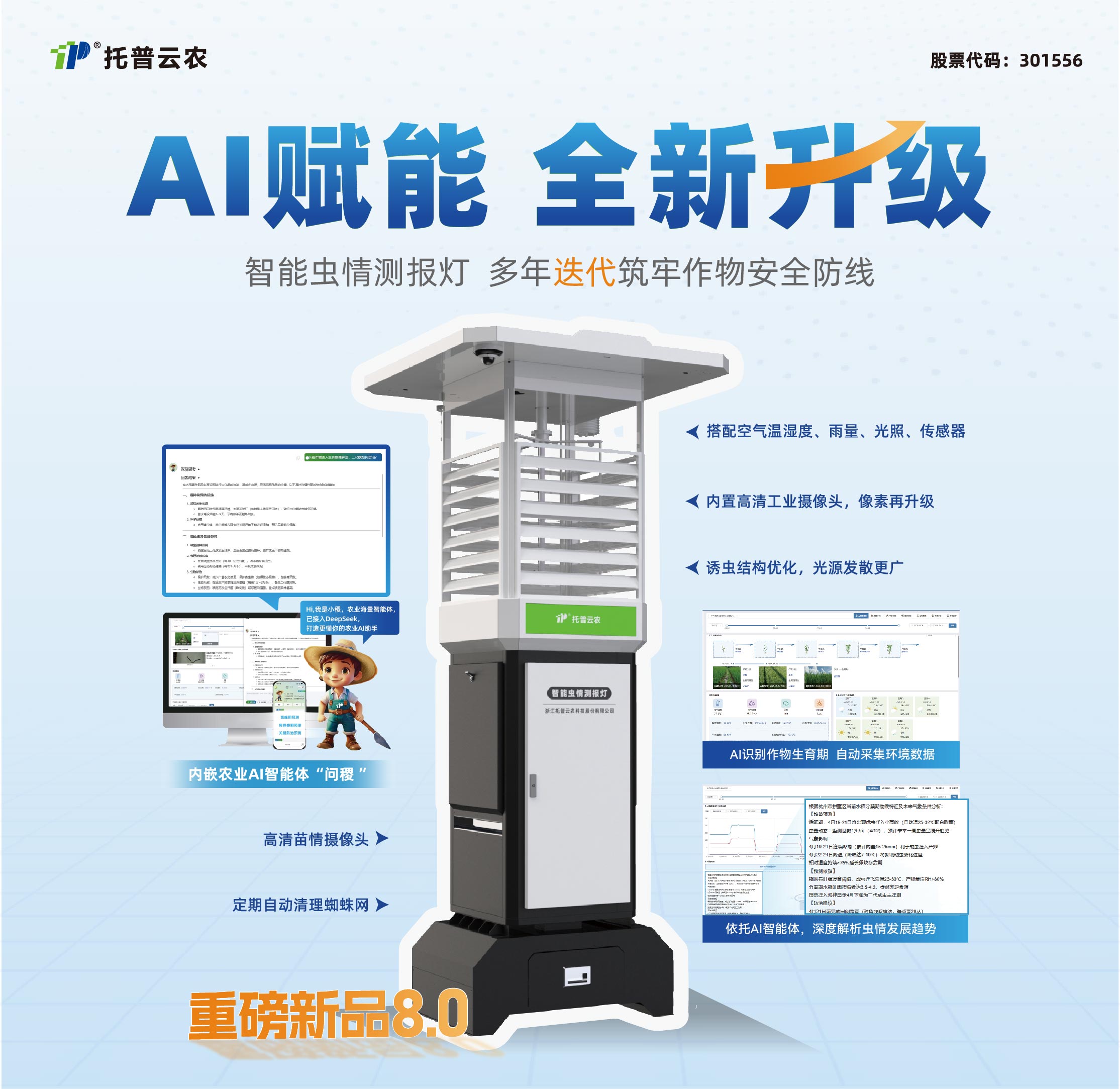 新品首發+技術領跑！托普云農AI植保裝備矩陣筑牢糧食安全防線